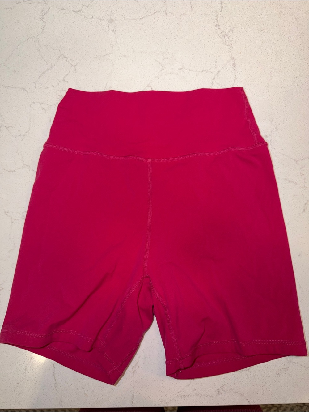 BuffBunny Magenta High-Rise Bike Shorts